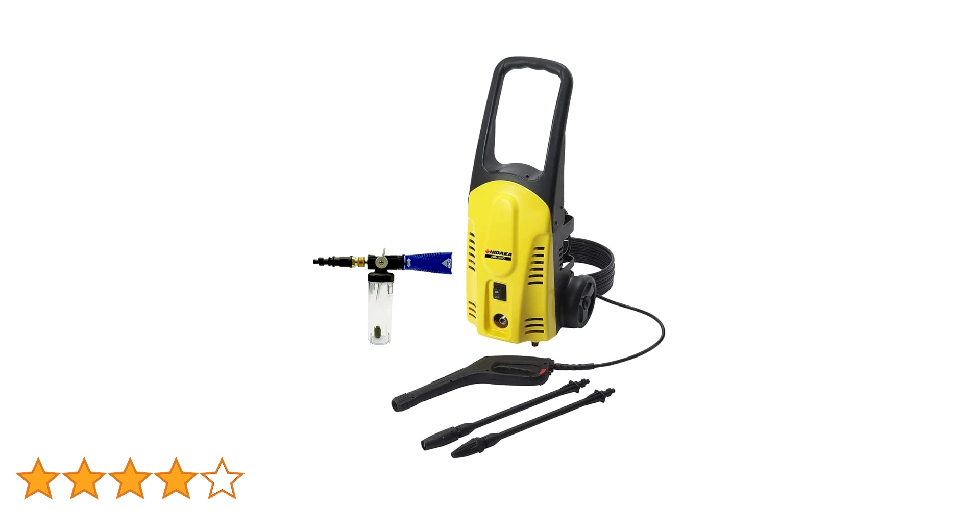 【HIDAKA】 ヒダカ 家庭用高圧洗浄機 HK-1890 J0065 51tVCp20gML.jpg_BO30,255,255,